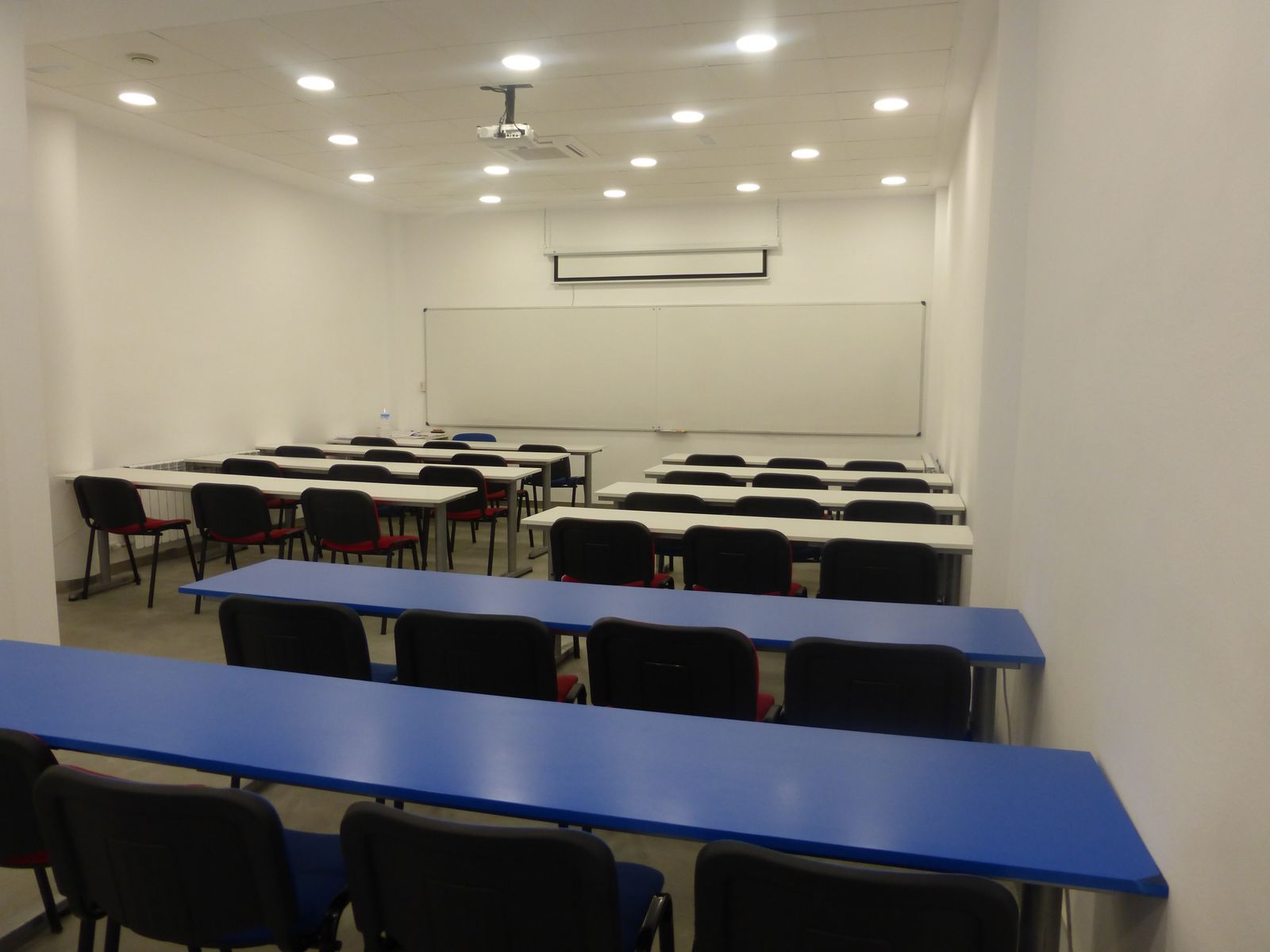 Clase en Academia Licka Till — profesor impartiendo clase a alumnos en Logroño